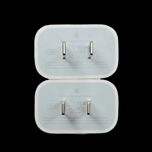 Apple 20W USB-C 100% ORIGINAL (2Pin)